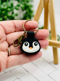 Handmade Penguin Keychain – Polymer Clay Animal Keychain, Cute  Key Ring, Lightweight Bag Charm, Gift for Animal Lovers
